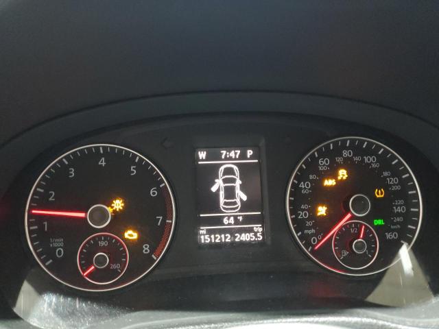 1VWBP7A33DC031461 - 2013 VOLKSWAGEN PASSAT SE SILVER photo 9