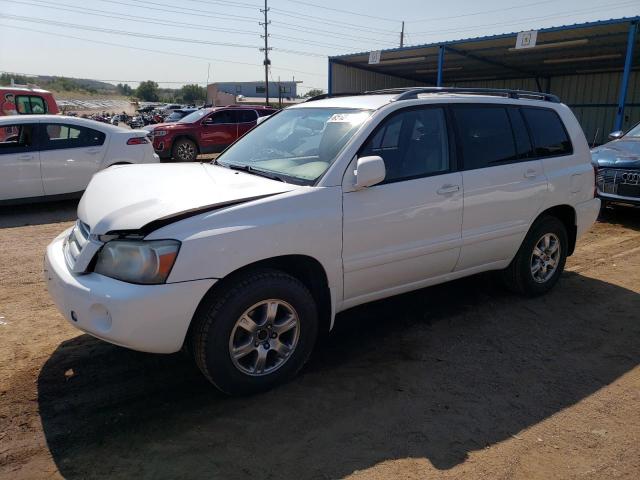 JTEEP21A760141849 - 2006 TOYOTA HIGHLANDER LIMITED WHITE photo 1