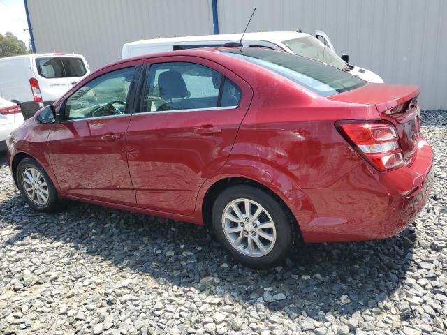 1G1JD5SB0K4148786 - 2019 CHEVROLET SONIC LT RED photo 2