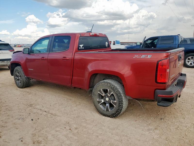 1GCGSCE38F1134111 - 2015 CHEVROLET COLORADO Z71 MAROON photo 2