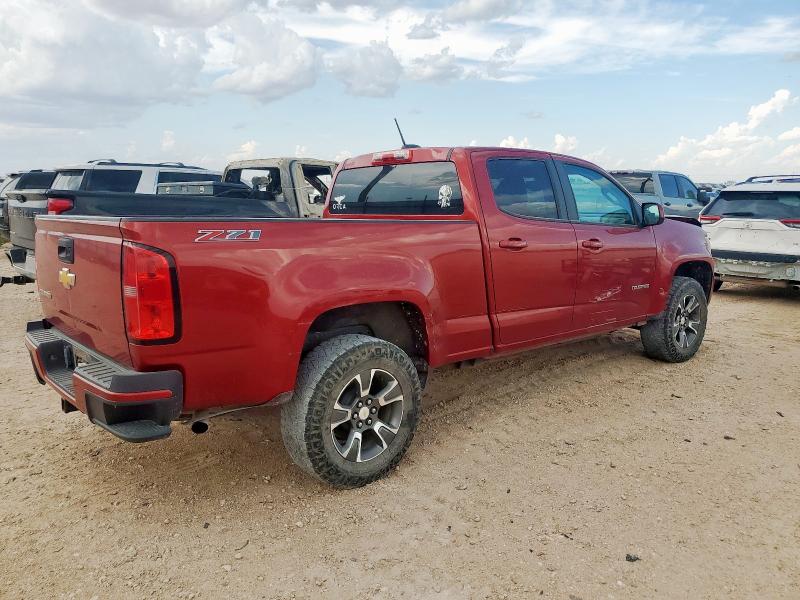 1GCGSCE38F1134111 - 2015 CHEVROLET COLORADO Z71 MAROON photo 3
