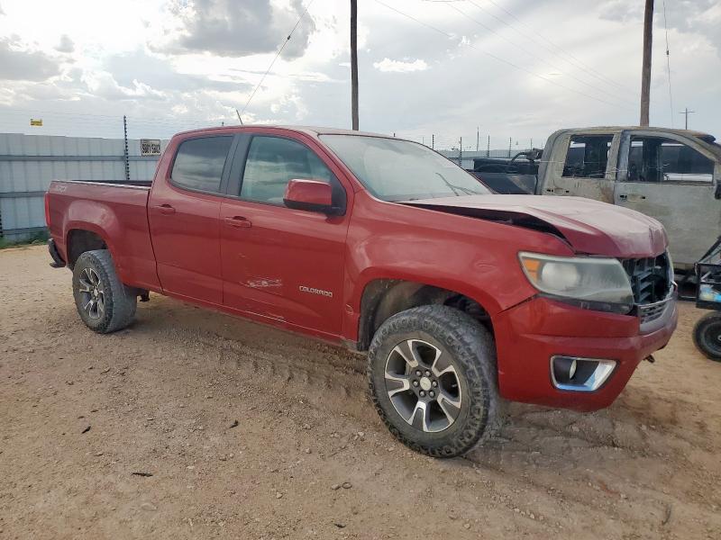 1GCGSCE38F1134111 - 2015 CHEVROLET COLORADO Z71 MAROON photo 4