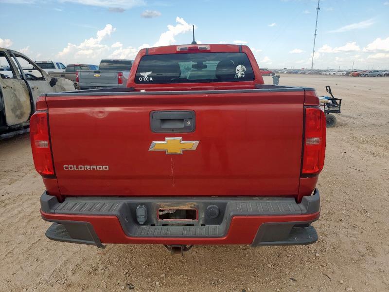 1GCGSCE38F1134111 - 2015 CHEVROLET COLORADO Z71 MAROON photo 6