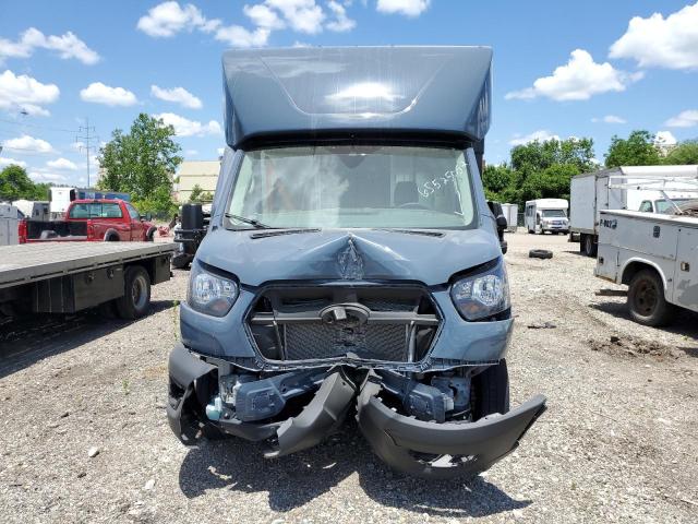 1FDDF6P84MKA55491 - 2021 FORD TRANSIT T-350 HD BLUE photo 5