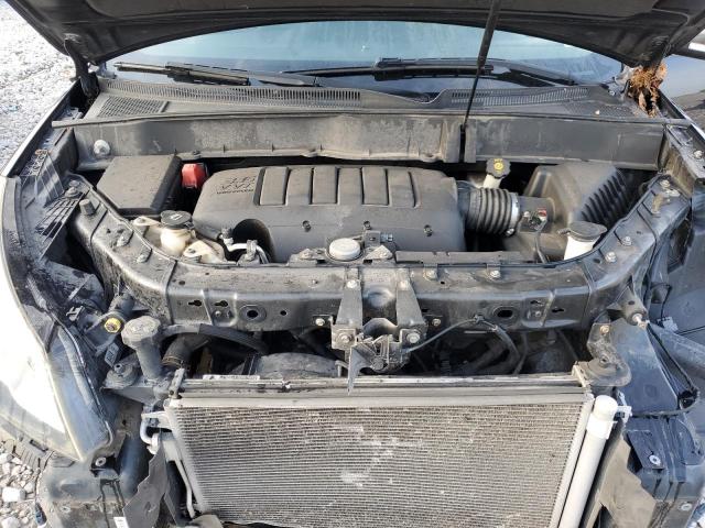 1GNKVHKD1FJ210920 - 2015 CHEVROLET TRAVERSE LT BLACK photo 12