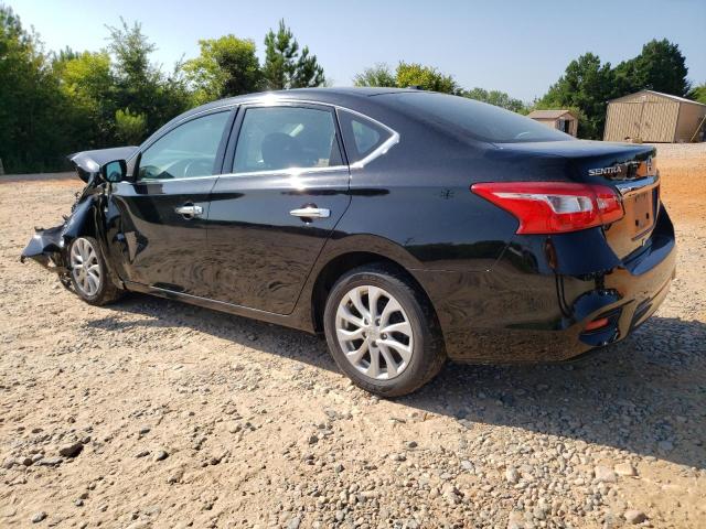 3N1AB7AP7KY431496 - 2019 NISSAN SENTRA S BLACK photo 2