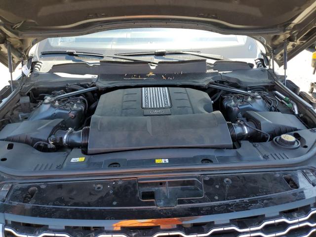 SALGS2SV8KA561517 - 2019 LAND ROVER RANGE ROVE HSE GRAY photo 12