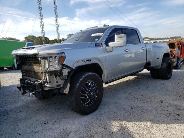 1GT49WEY9LF207058 - 2020 GMC SIERRA K3500 DENALI SILVER photo 1