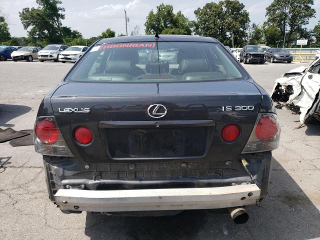 JTHBD192430068845 - 2003 LEXUS IS 300 GRAY photo 6