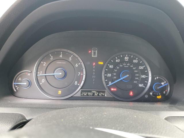 5J6TF2H52CL006306 - 2012 HONDA CROSSTOUR EXL ნაცრისფერი ფოტო 9