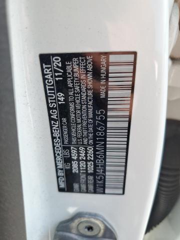 W1K5J4HB6MN186755 - 2021 MERCEDES-BENZ CLA 250 4MATIC WHITE photo 12