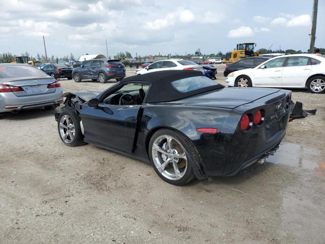 1G1YW3DW3A5102553 - 2010 CHEVROLET CORVETTE GRAND SPORT BLACK photo 2