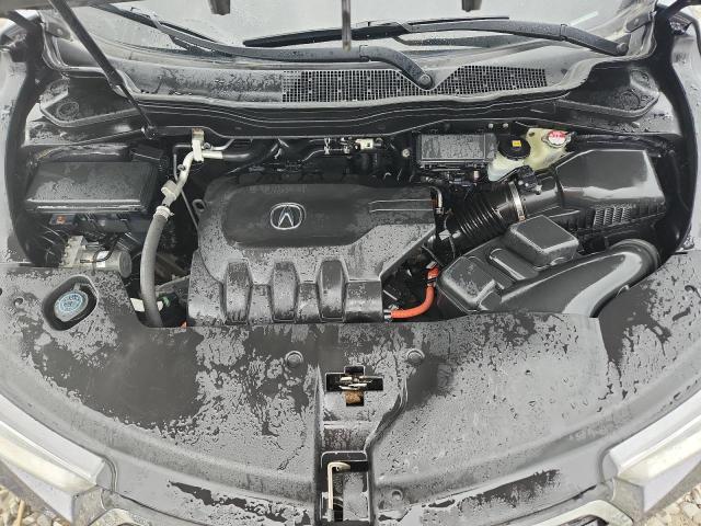 5FRYD7H77HB000137 - 2017 ACURA MDX SPORT HYBRID ADVANCE CHARCOAL photo 12