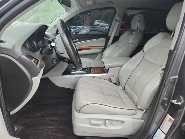 5FRYD7H77HB000137 - 2017 ACURA MDX SPORT HYBRID ADVANCE CHARCOAL photo 7