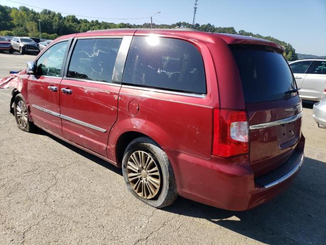 2C4RC1CG7ER195587 - 2014 CHRYSLER TOWN & COU TOURING L BROWN photo 2