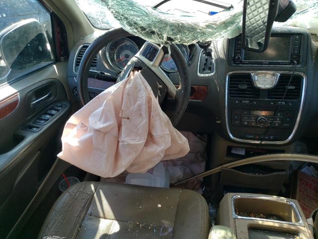 2C4RC1CG7ER195587 - 2014 CHRYSLER TOWN & COU TOURING L BROWN photo 8