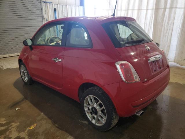 3C3CFFAR8CT355151 - 2012 FIAT 500 POP RED photo 2