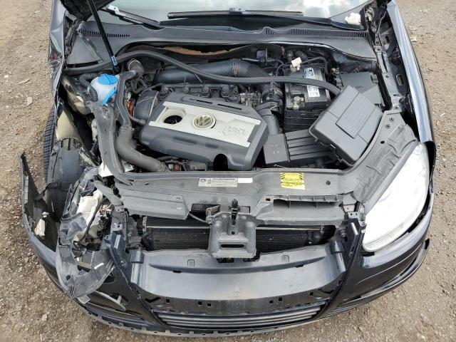 3VWRA7AJ8AM095195 - 2010 VOLKSWAGEN JETTA WOLFSBURG შავი ფოტო 11