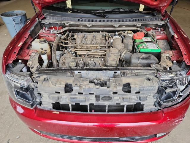 2FMGK5C85KBA21365 - 2019 FORD FLEX SEL 红色 照片 12