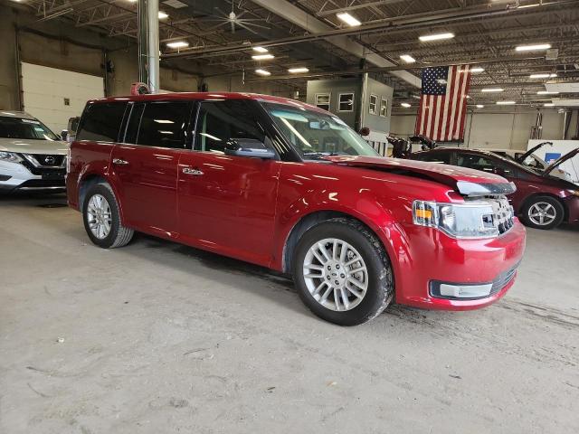 2FMGK5C85KBA21365 - 2019 FORD FLEX SEL 红色 照片 4