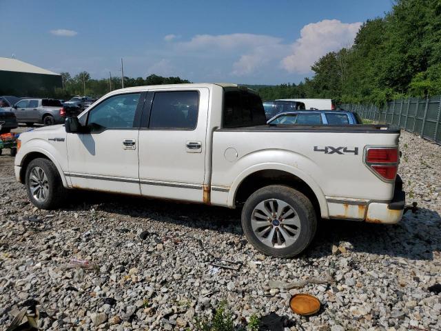 1FTFW1EF5BFA29330 - 2011 FORD F150 SUPERCREW WHITE photo 2