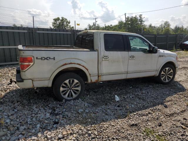 1FTFW1EF5BFA29330 - 2011 FORD F150 SUPERCREW WHITE photo 3