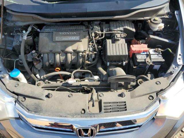 JHMZE2H34DS004726 - 2013 HONDA INSIGHT GRAY photo 11