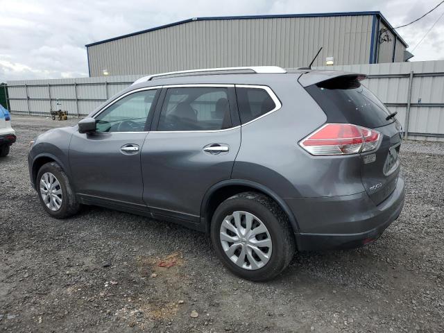 KNMAT2MV4GP609932 - 2016 NISSAN ROGUE S GRAY photo 2