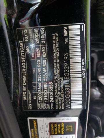 WDCGG8JB5EG229193 - 2014 MERCEDES-BENZ GLK 350 4MATIC BLACK photo 13