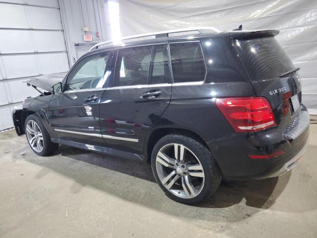 WDCGG8JB5EG229193 - 2014 MERCEDES-BENZ GLK 350 4MATIC BLACK photo 2