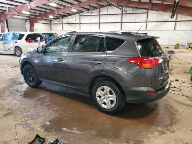 2T3BFREV3FW272840 - 2015 TOYOTA RAV4 LE GRAY photo 2