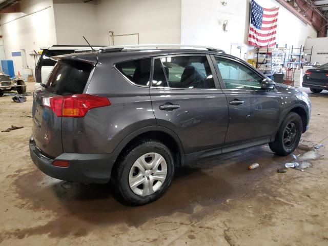 2T3BFREV3FW272840 - 2015 TOYOTA RAV4 LE GRAY photo 3