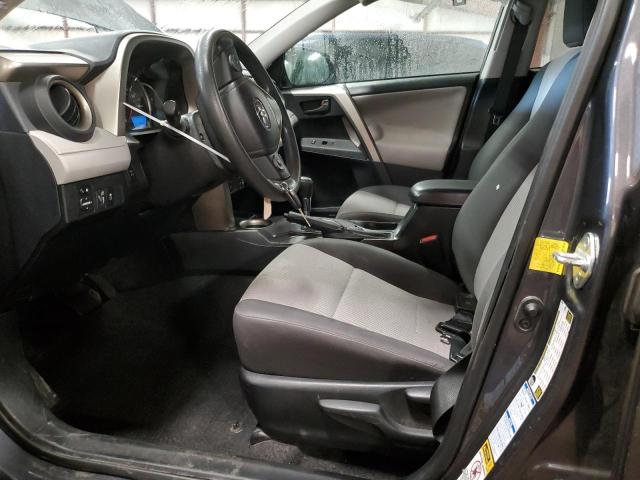 2T3BFREV3FW272840 - 2015 TOYOTA RAV4 LE GRAY photo 7