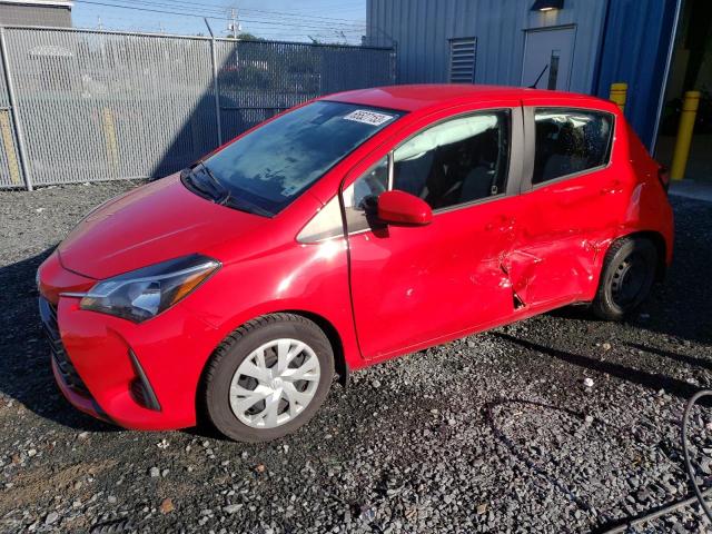 VNKKTUD32KA101461 - 2019 TOYOTA YARIS L RED photo 1