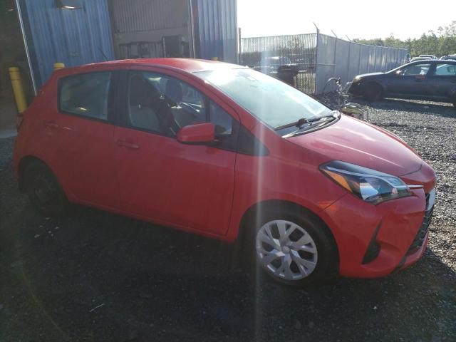 VNKKTUD32KA101461 - 2019 TOYOTA YARIS L RED photo 4