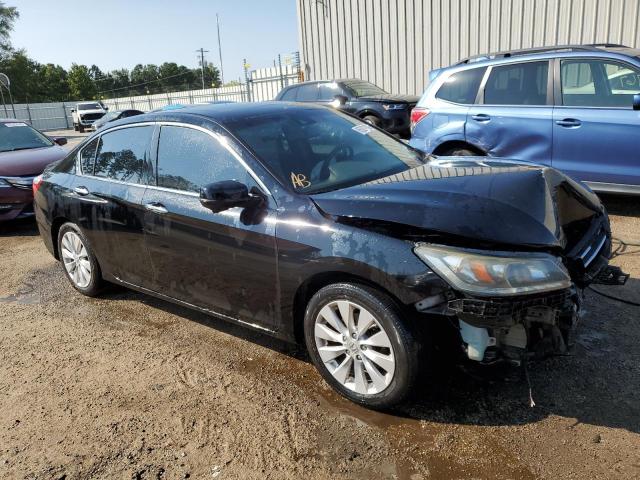 1HGCR3F80DA029176 - 2013 HONDA ACCORD EXL BLACK photo 4