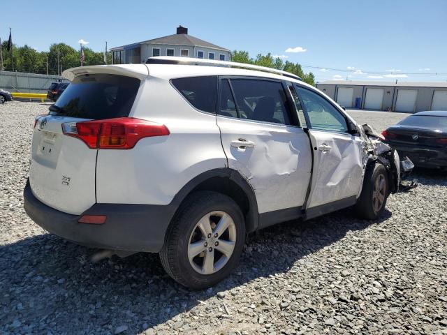 JTMRFREV4DD018322 - 2013 TOYOTA RAV4 XLE WHITE photo 3