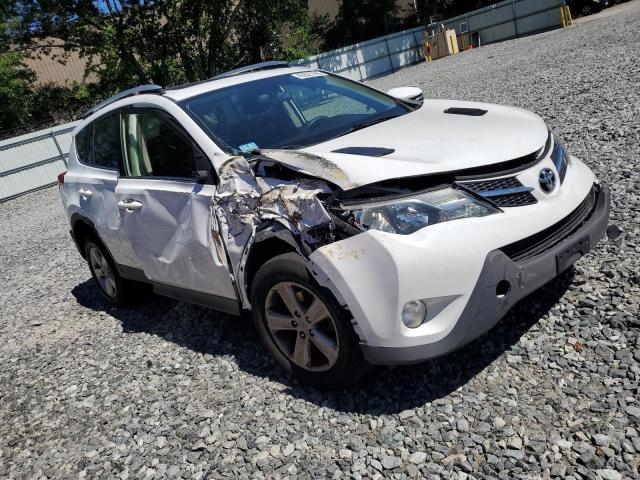 JTMRFREV4DD018322 - 2013 TOYOTA RAV4 XLE WHITE photo 4