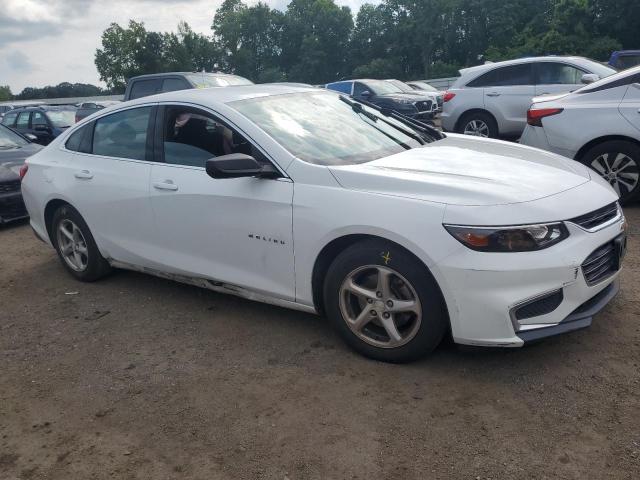 1G1ZB5ST8HF251386 - 2017 CHEVROLET MALIBU LS WHITE photo 4