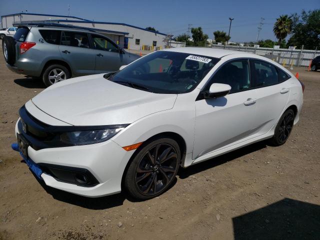 2HGFC2F85KH547596 - 2019 HONDA CIVIC SPORT 白色 照片 1