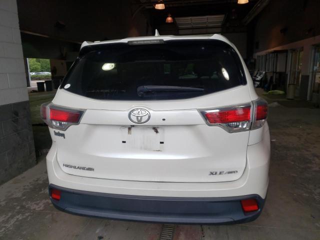5TDJKRFH9GS342442 - 2016 TOYOTA HIGHLANDER XLE Ağ foto 6