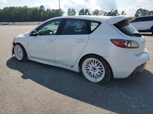 JM1BL1L46D1706944 - 2013 MAZDA SPEED 3 WHITE photo 2