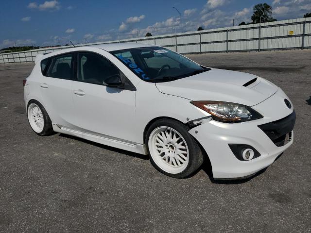 JM1BL1L46D1706944 - 2013 MAZDA SPEED 3 WHITE photo 4