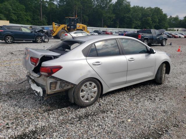 3KPA24ADXME397737 - 2021 KIA RIO LX SILVER photo 3