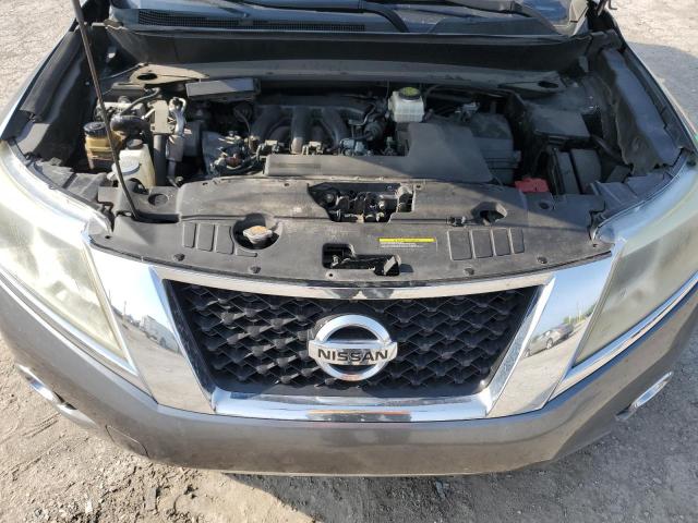 5N1AR2MN1FC623139 - 2015 NISSAN PATHFINDER S GRAY photo 12