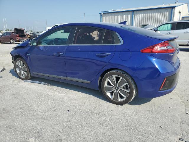 KMHC05LC2KU117439 - 2019 HYUNDAI IONIQ LIMITED BLUE photo 2