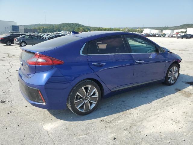 KMHC05LC2KU117439 - 2019 HYUNDAI IONIQ LIMITED BLUE photo 3