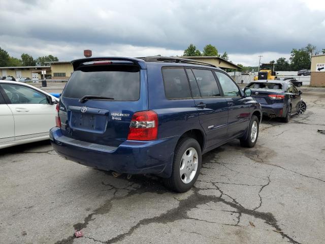 JTEEP21A270219634 - 2007 TOYOTA HIGHLANDER SPORT BLUE photo 3