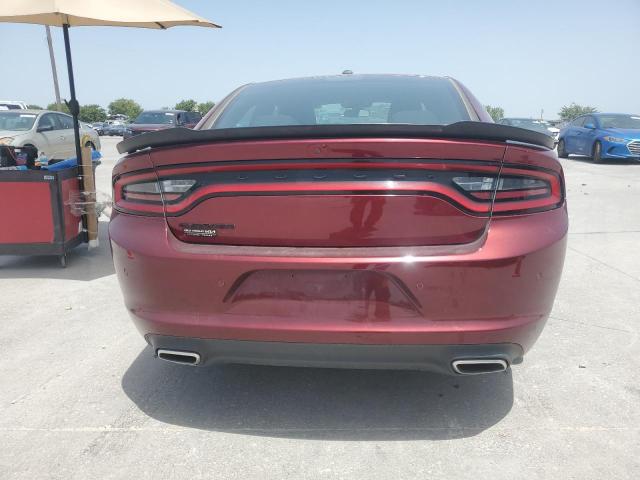 2C3CDXBG2MH682566 - 2021 DODGE CHARGER SXT MAROON photo 6