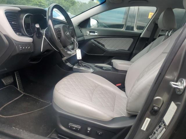 5XXGR4A69FG425528 - 2015 KIA OPTIMA SX GRAY photo 7